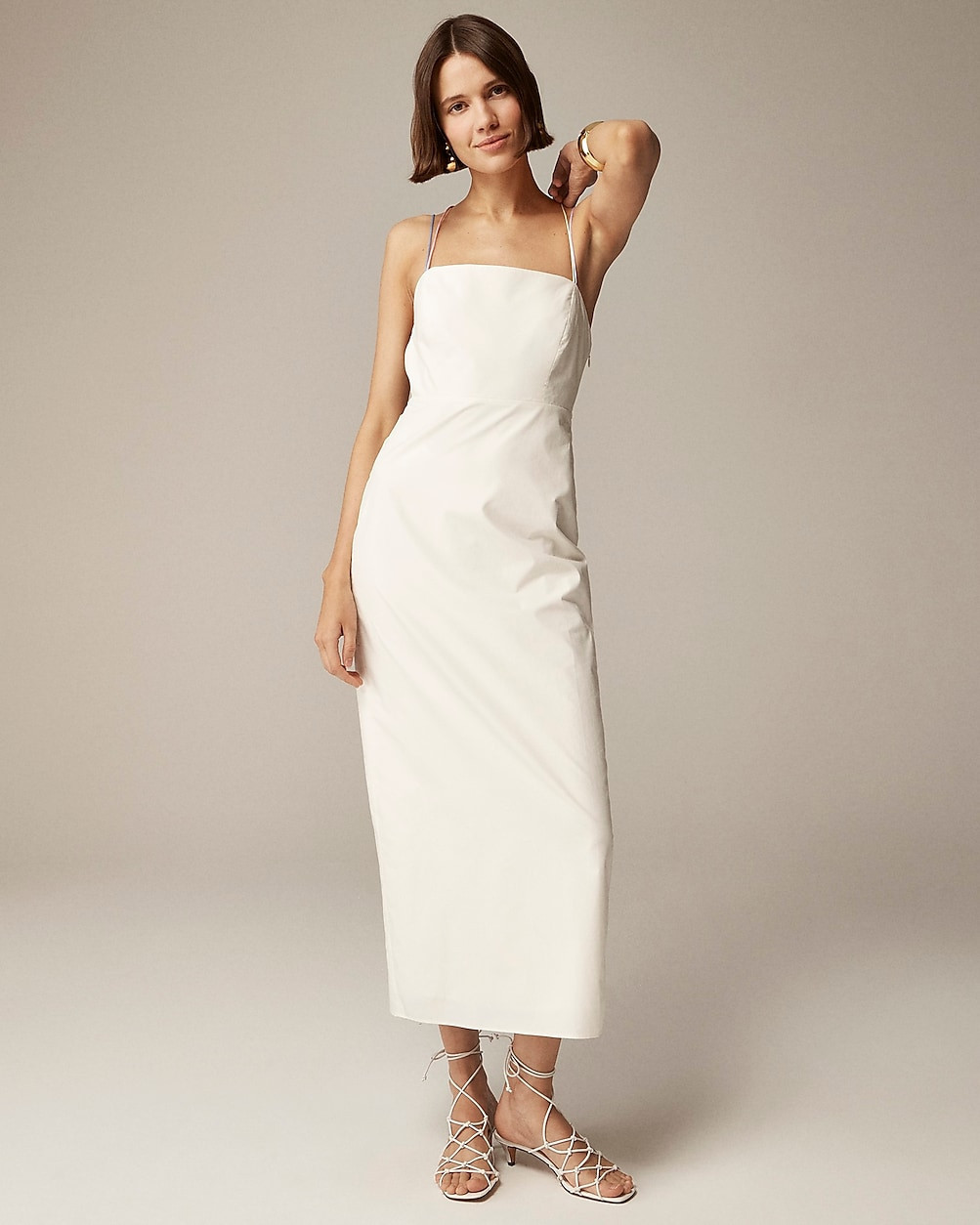 Anna October© X J.Crew multistrap sheath dress | J. Crew US