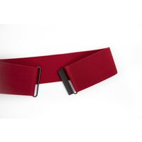 3"" Ruby Red Elastic Waist Belt With Your Choice Of Clasp Colour | Etsy (US)