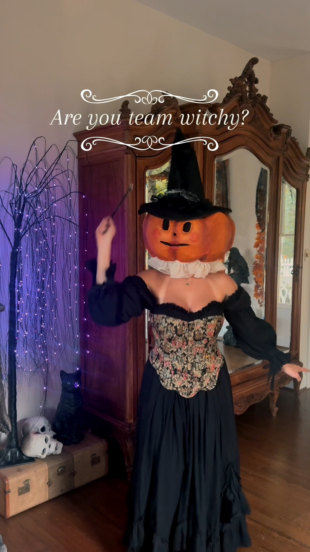 Spooky Halloween decor. Use discount code AHJJA at check out 🍂🎃👻 NOSTAGLIC Halloween witch decor // 90s Halloween

#LTKdayinmylife #LTKootd #LTKHome
