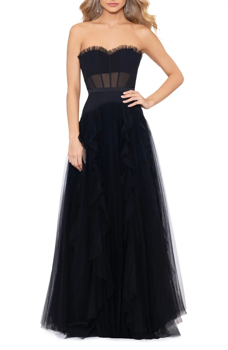 Ruffle Corset Ballgown | Nordstrom