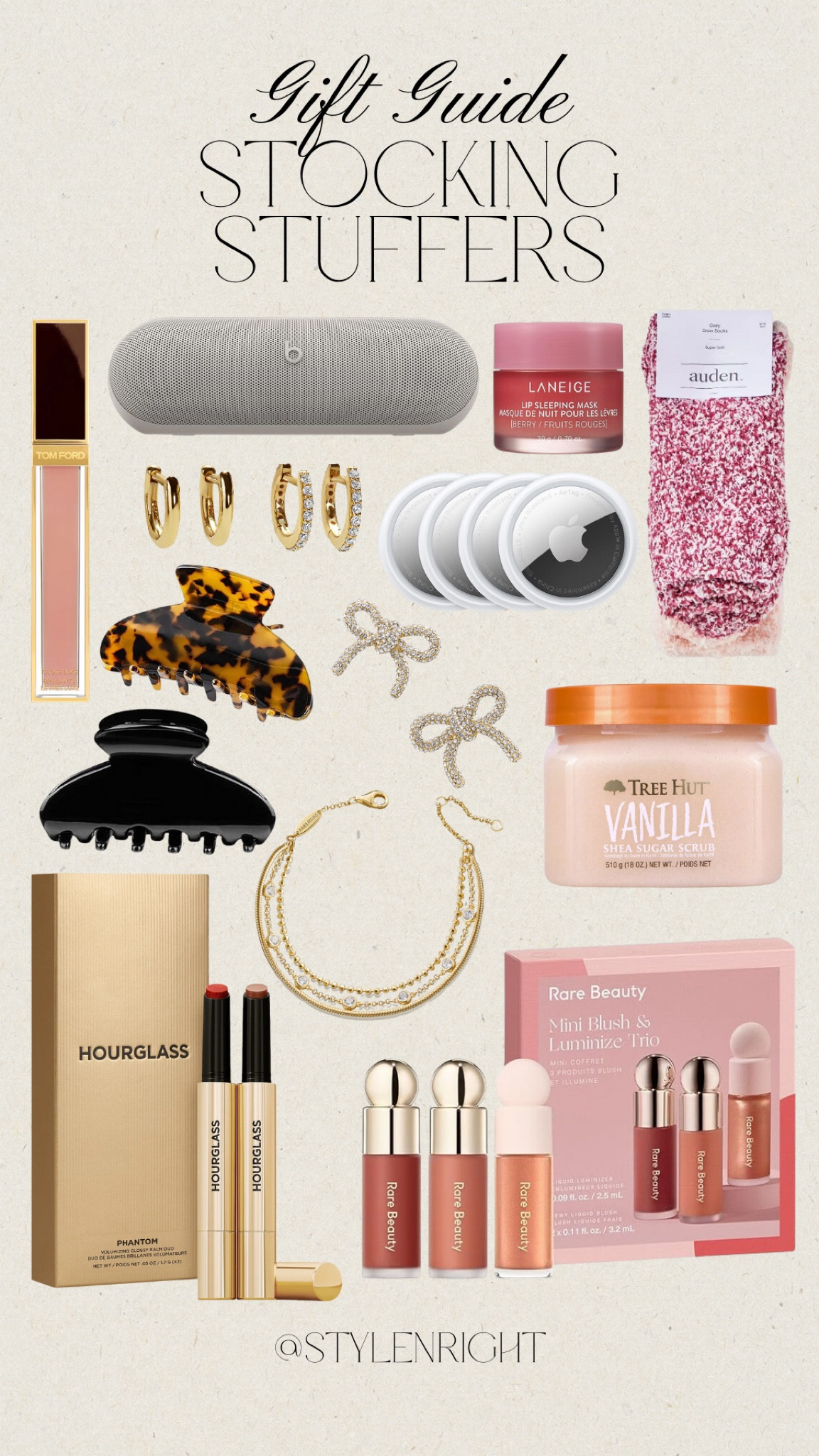 Stocking stuffers for her! 

Stocking stuffers, gift guide, gift guide for her, gifts for her, white elephant gifts, gift ideas, gift inspo, Christmas gift ideas, Christmas gift inspo, holiday gifts, Tom ford lip gloss, bauble bar jewelry, fuzzy socks, air tags, rare beauty 



#LTKHoliday #LTKGiftGuide #LTKSeasonal