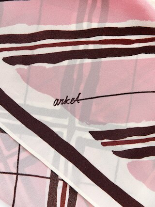 Printed Silk Scarf | Arket UK