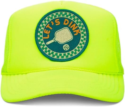 Friday Feelin' Pickleball Hat for Women - Adjustable Womens Trucker Hat, Mesh Snapback, Baseball ... | Amazon (US)