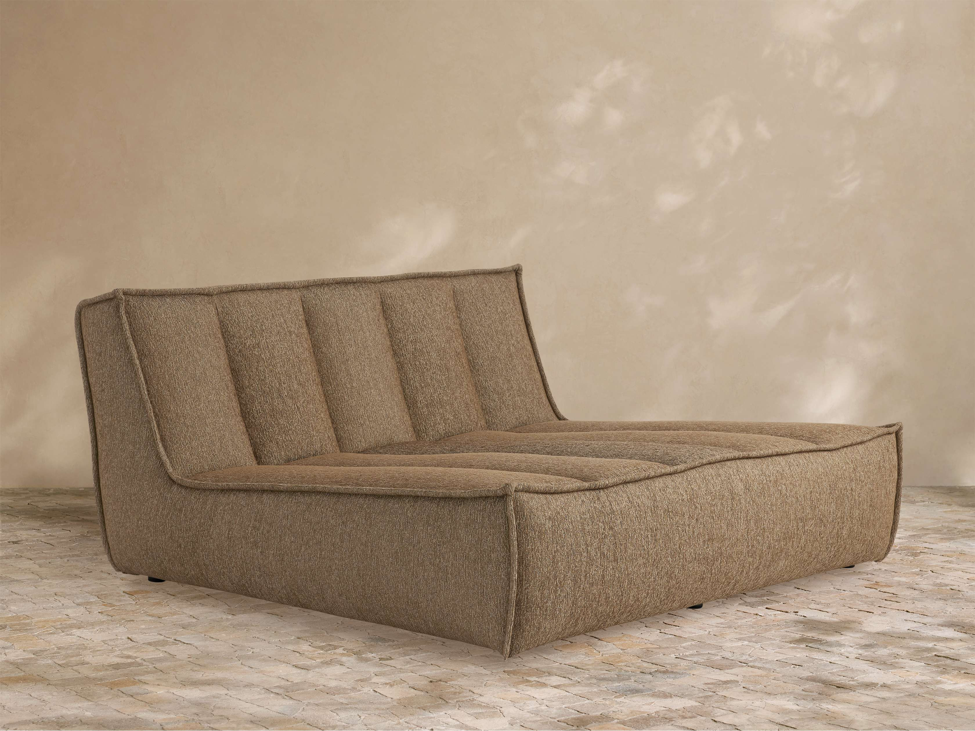 Porto Outdoor Double Chaise | Arhaus