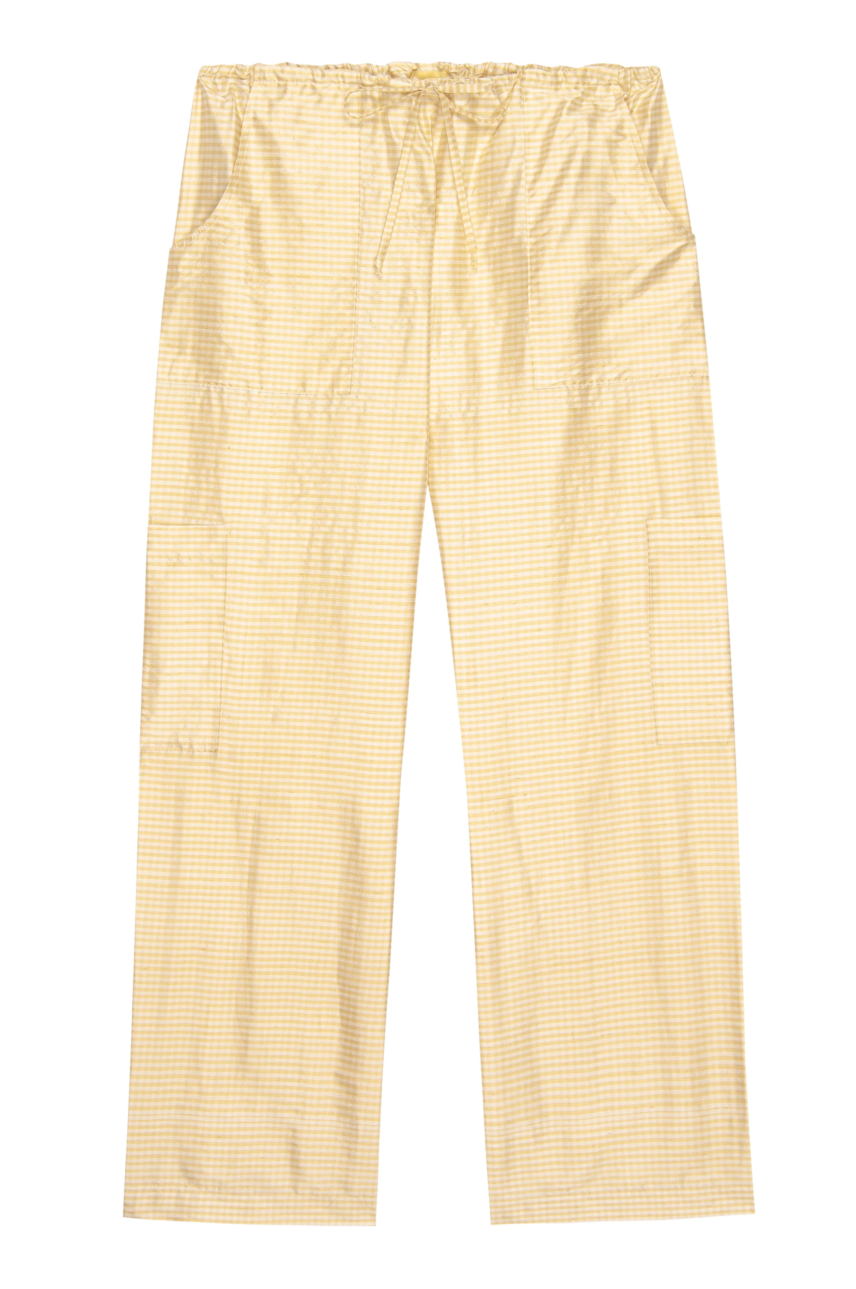 The Taffeta Drawstring Cargo Pant | DONNI.