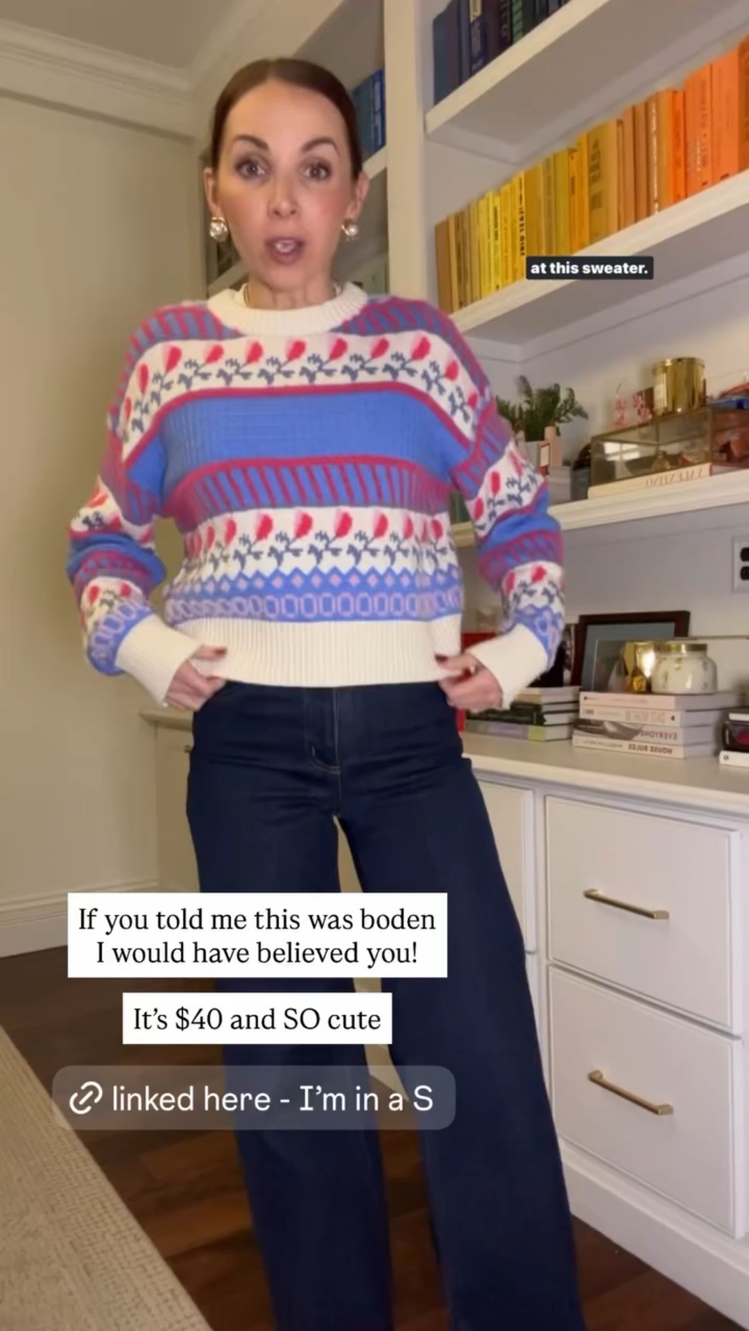 Can you believe this sweater is @target!? Such a fun way to bring in some color during the winter. I am in a small! 

#LTKgrwm #LTKSeasonal