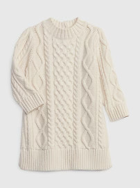 Baby Cable Knit Sweater Dress | Gap (US)
