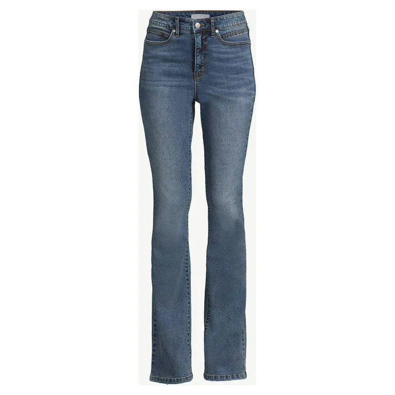 Sofia Jeans Women's Marisol Curvy Bootcut Super High Rise Jeans, 32.5" Inseam, Sizes 0-20 | Walmart (US)