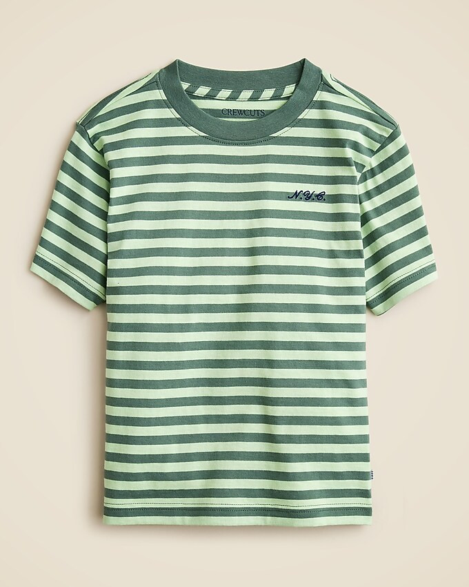 Kids' short-sleeve NYC embroidered graphic T-shirt | J. Crew US