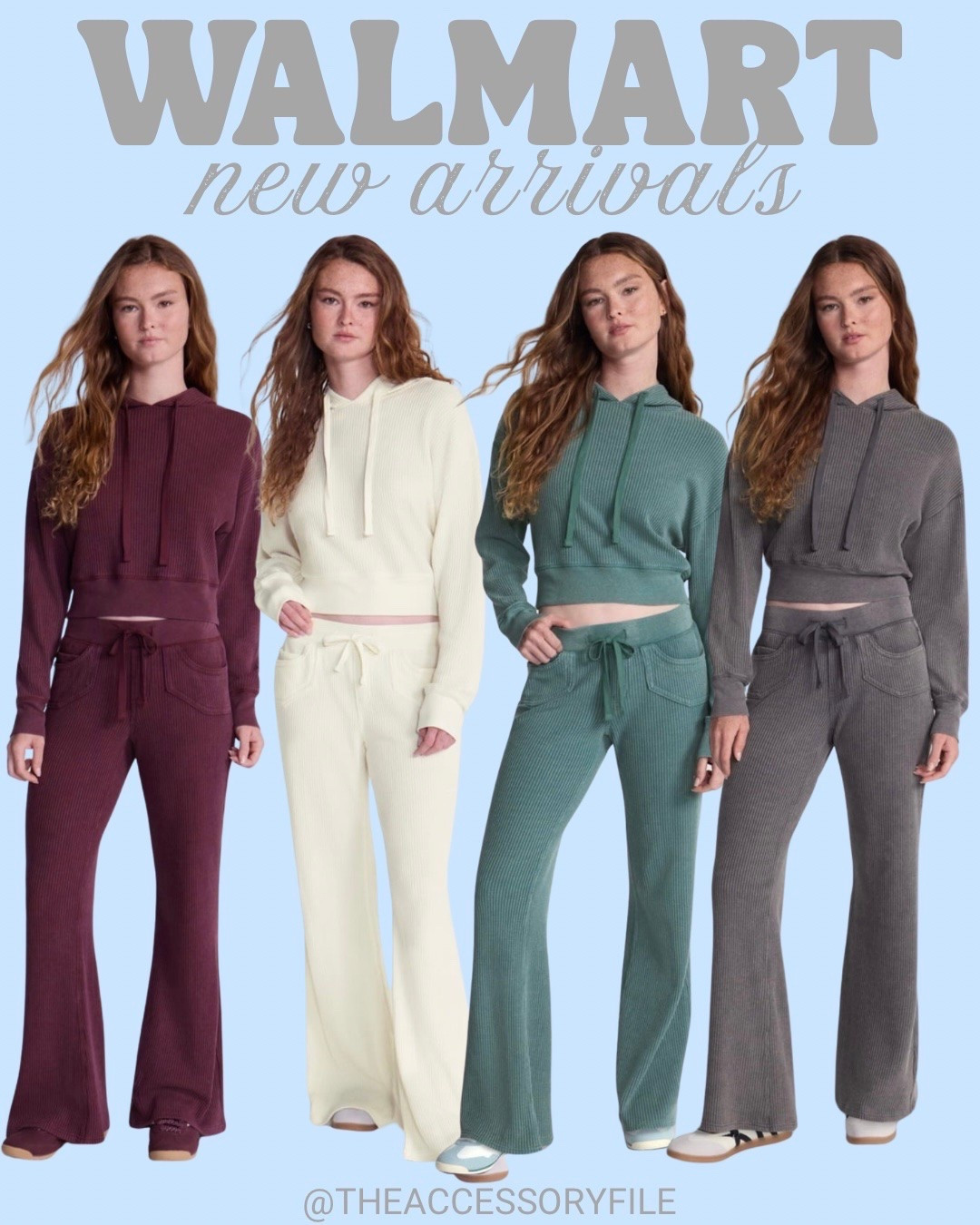 Love these new waffle knit sets! Pieces sold separately 🙌🏽 I’ve got the burgundy set in my cart.

@Walmart Walmart finds, Walmart style, Walmart fashion, Walmart deals, fall outfits, fall style, fall fashion, loungewear, matching sets

#LTKootd #LTKSeasonal