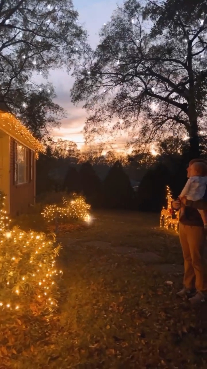 the most magical time of year at our little home sweet home 🏡♥️ Judson is in awe of all of the twinkly lights and all of his “deer deer” 🦌✨

#LTKhome #LTKHoliday #LTKSeasonal