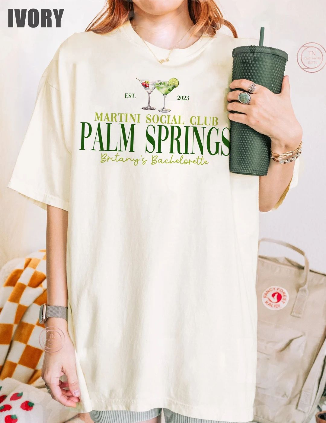 Palm Springs Bachelorette Shirts Custom Location Bachelorette - Etsy | Etsy (US)