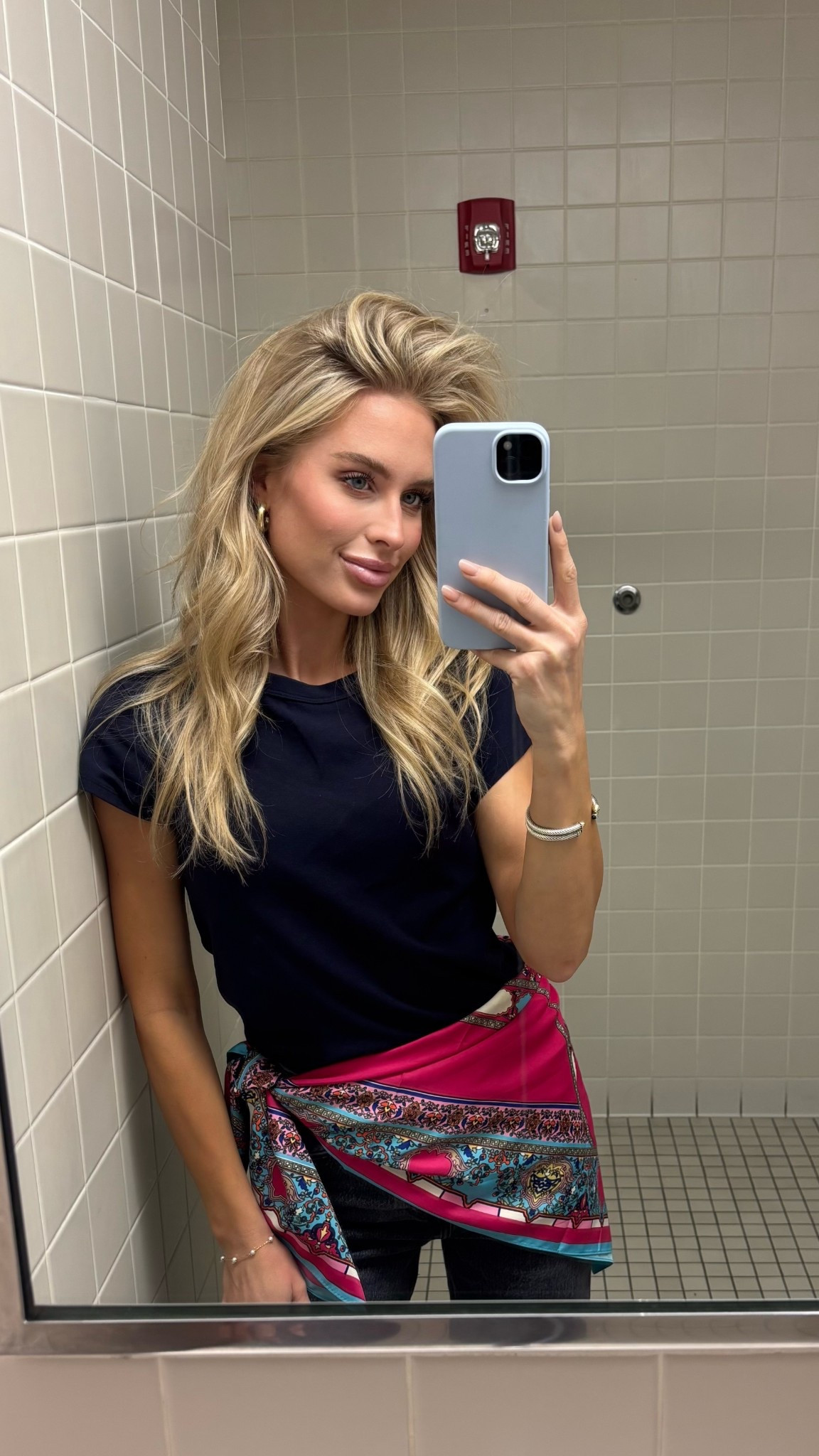 Loving the silk scarf trends right now for spring!!!!! So classy and easy and effortless! 

#LTKSeasonal #LTKootd