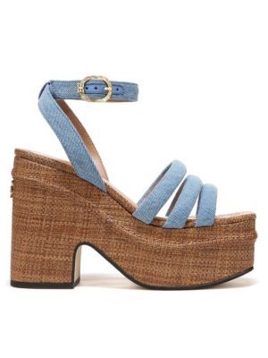 Tibby Denim Platform Sandals | Saks Fifth Avenue OFF 5TH