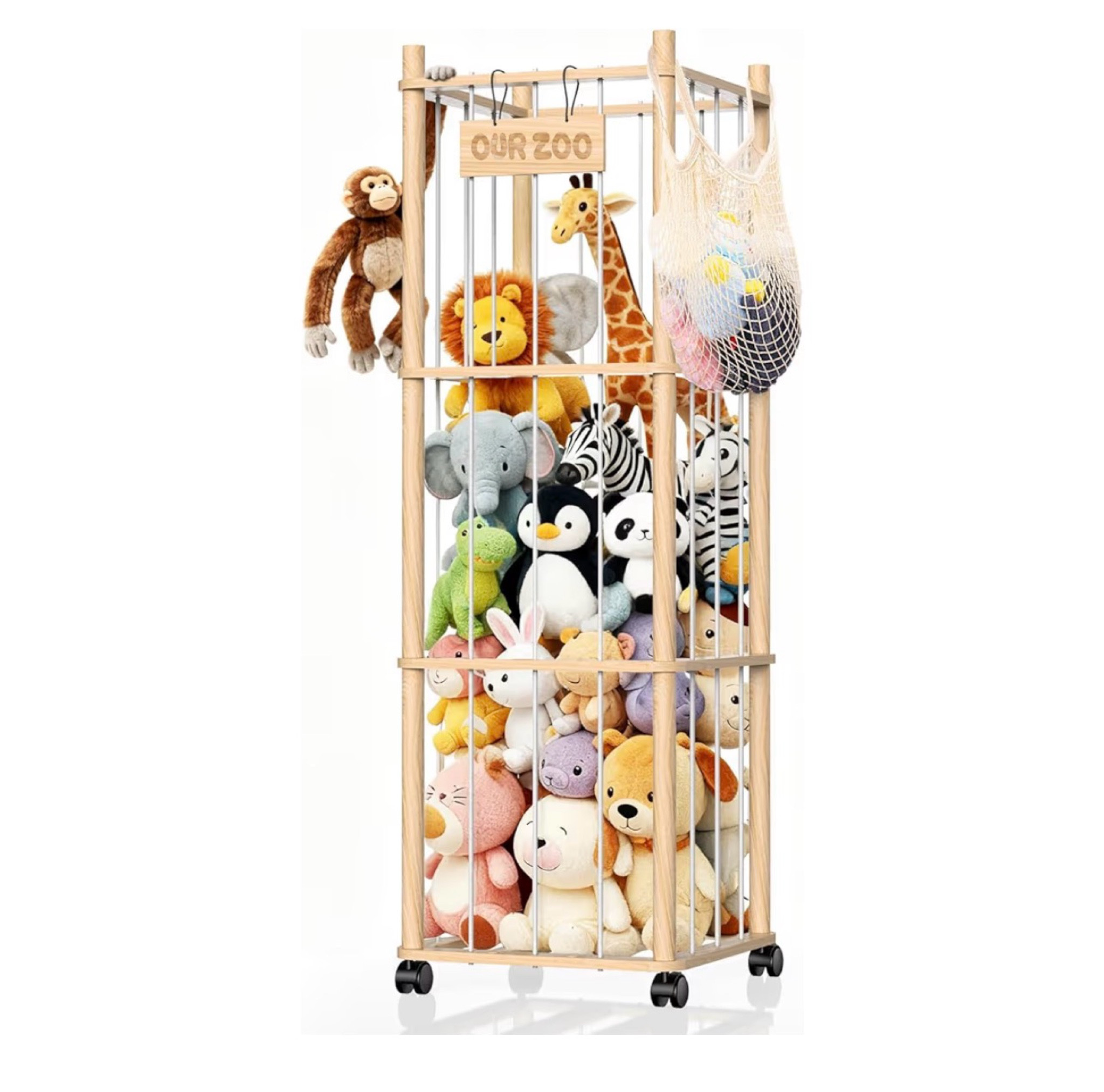 Get organized, who needs one of this for their kids stuffies? Save 50% with promo code, through 5/10 while supplies last. I did, I grab 2. Let me know if you did too. 

Was $59.99
Now $30.00 with promo code NMZSI697, apply code at checkout. 



#LTKKids #LTKSaleAlert #LTKHome
