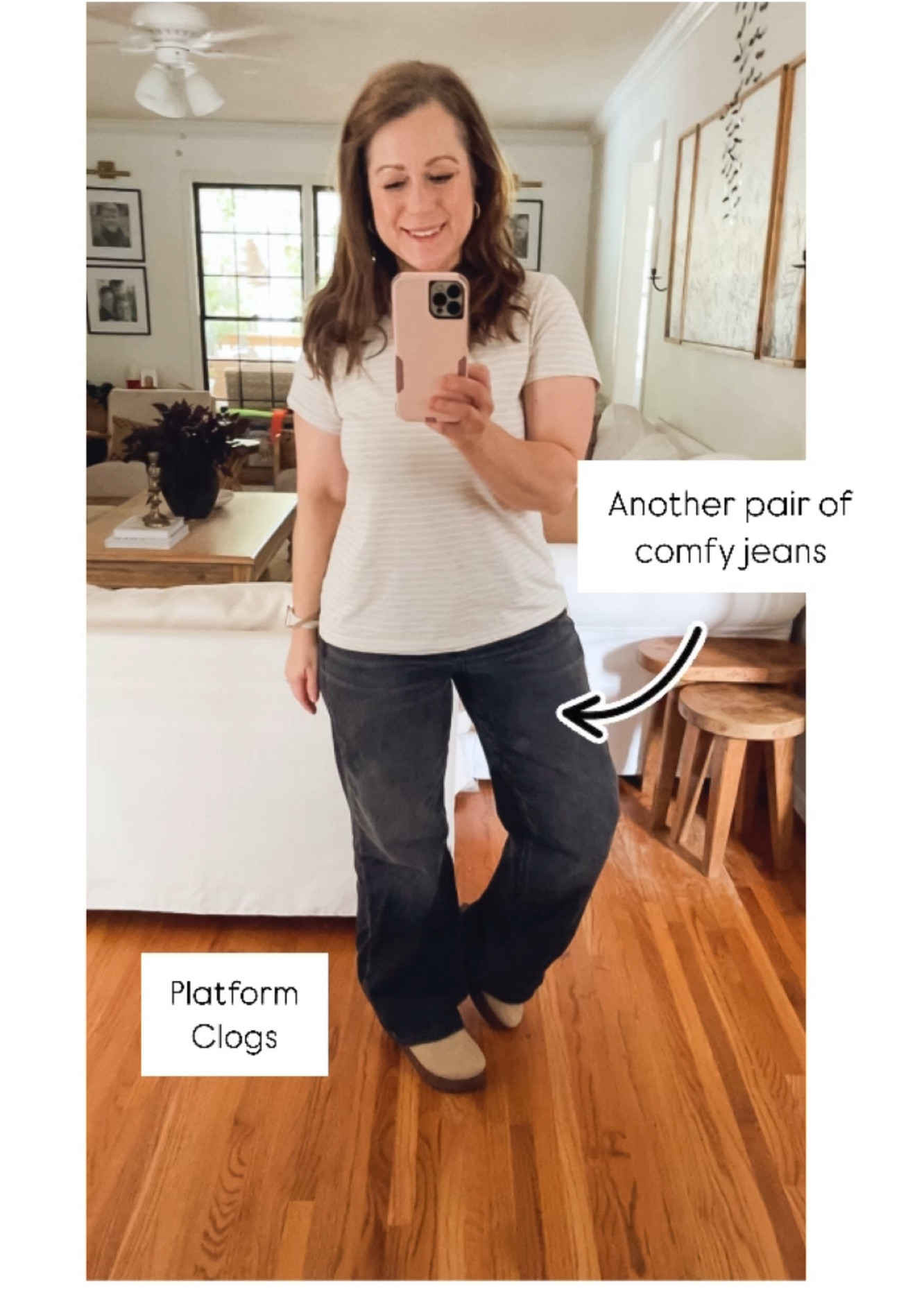 Todays OOTD

JEANS: I am in 6 short 
Top: small
Shoes: TTS 


Petite Fashion 
Affordable fashion 


#LTKMidsize #LTKFindsUnder50 #LTKOver40