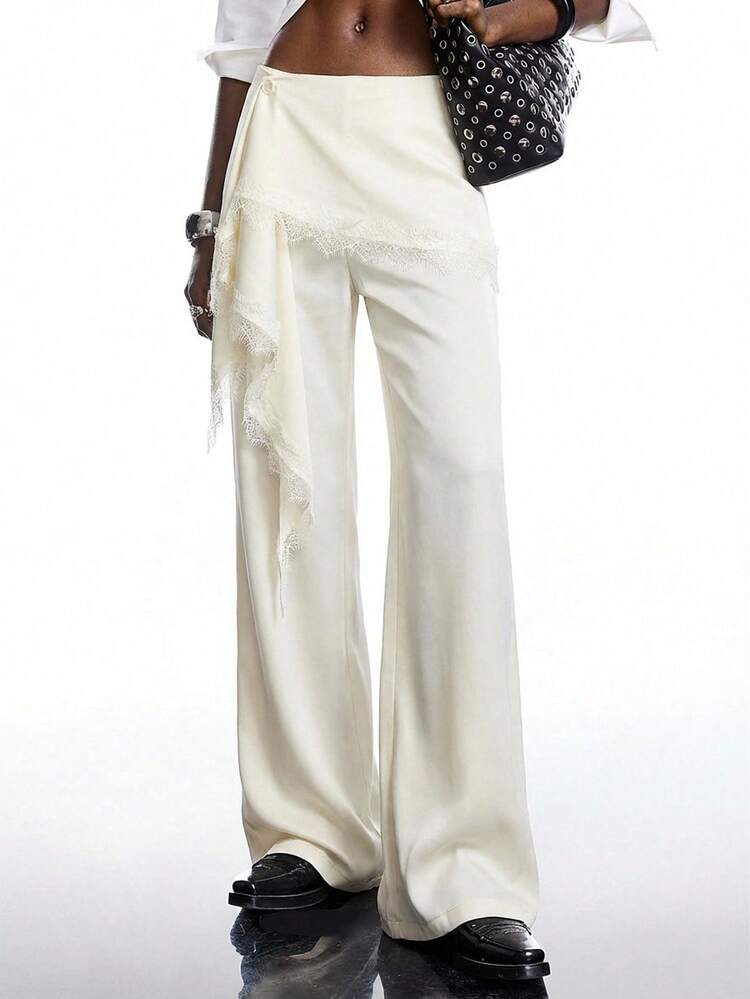 LYSMO 2026 Nuevos pantalones anchos de pierna casual y vers\u00e1til para mujer en primavera/vera... | SHEIN