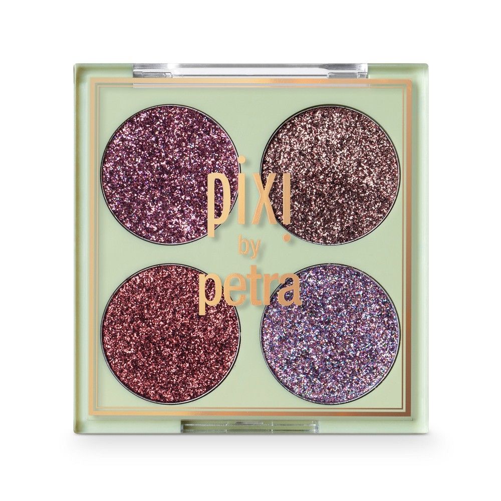 Pixi by Petra Glitter-y Eye Quad Rose Bronze - 0.14oz | Target