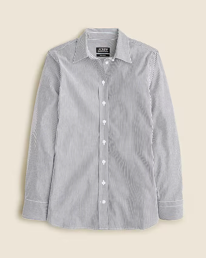 Wren slim shirt in striped stretch cotton poplin blend | J. Crew US