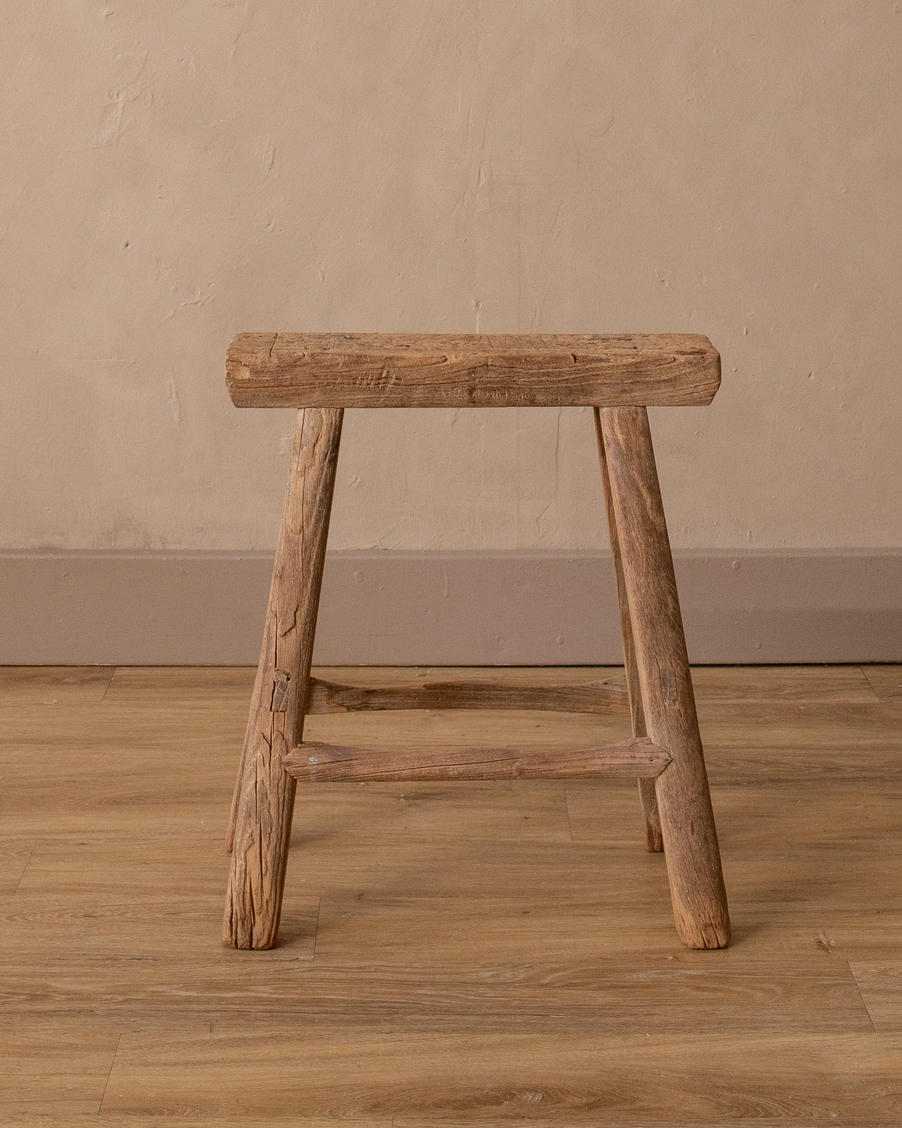 Primitive Milking Stool XCV | The Vintage Rug Shop