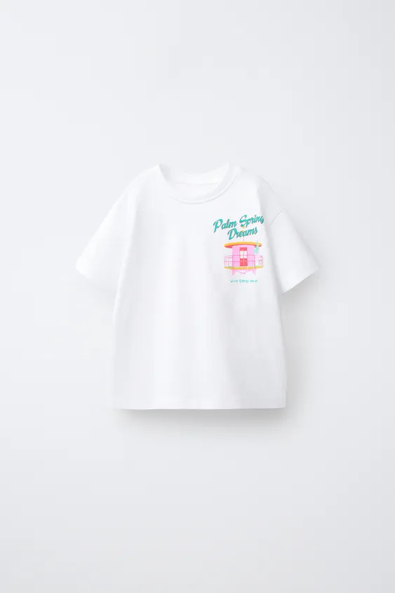 CABIN PRINT T-SHIRT | Zara US