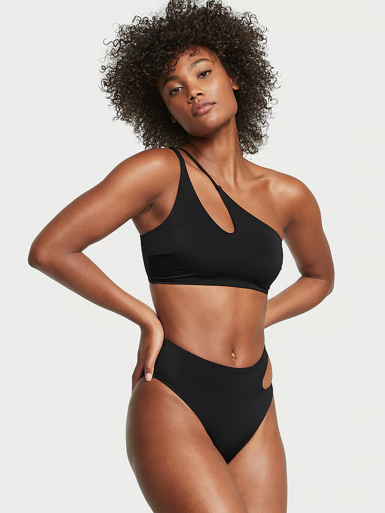 Cutout One-Shoulder Bikini Top | Victoria's Secret (US / CA )