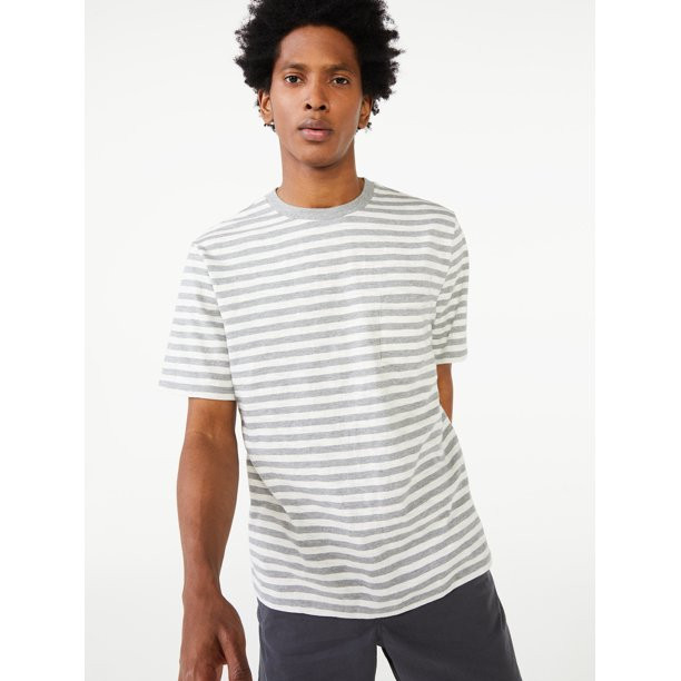 Free Assembly Men's Short Sleeve Pocket T-Shirt | Walmart (US)