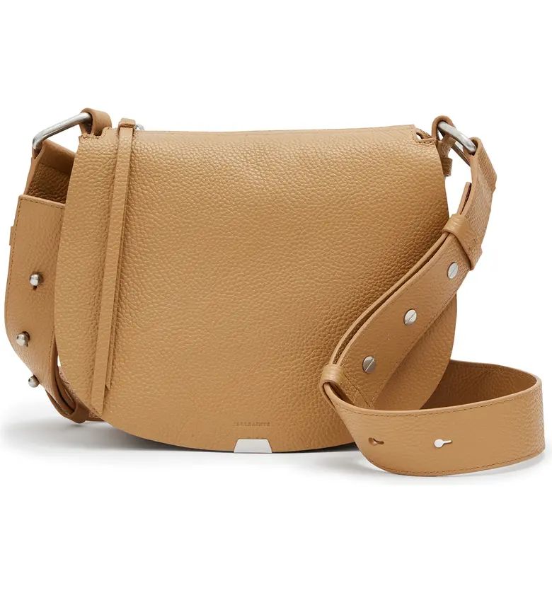 Captain Round Leather Crossbody | Nordstrom