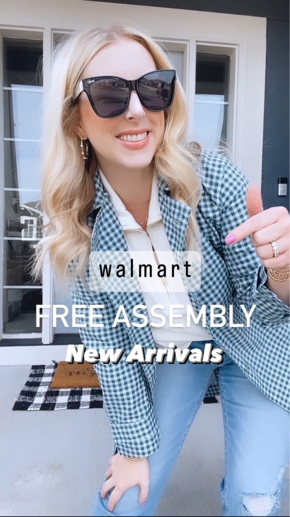 Instagram reel, free assembly new arrivals, Walmart fashion, Walmart outfit, Walmart free assembly, spring new arrivals, gingham trench jacket, colorful midi dress, lounge set, quilted jacket, plaid dress 

#LTKunder50 #LTKSeasonal #LTKstyletip
