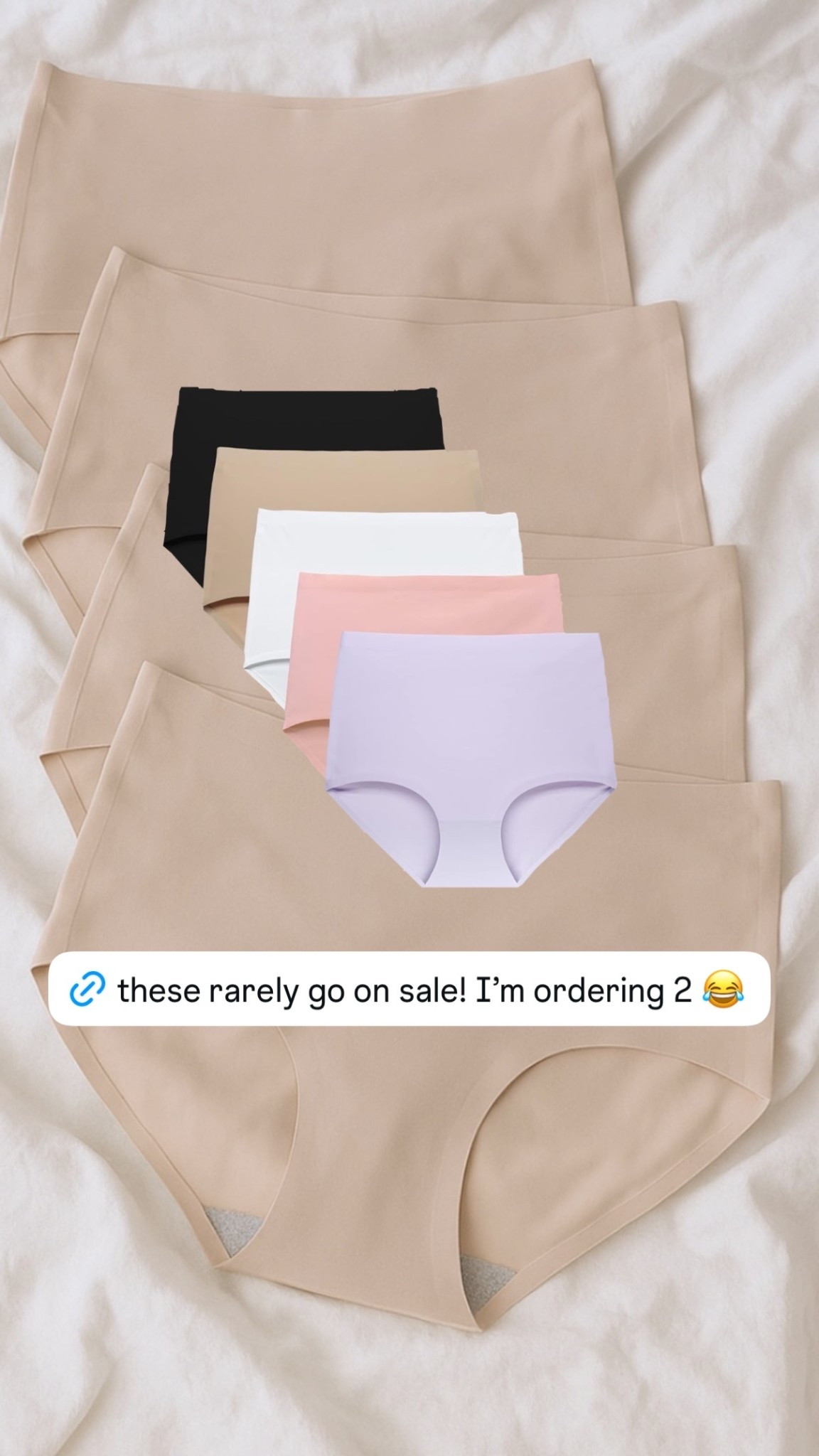 Best seamless high waisted underwear no wear size large. They’re smoothing and keep you held in.