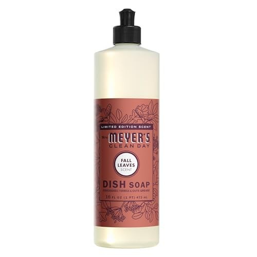 MRS. MEYER'S CLEAN DAY Dish Soap, Fall Leaves Scent, 16 fl oz (1) | Amazon (US)