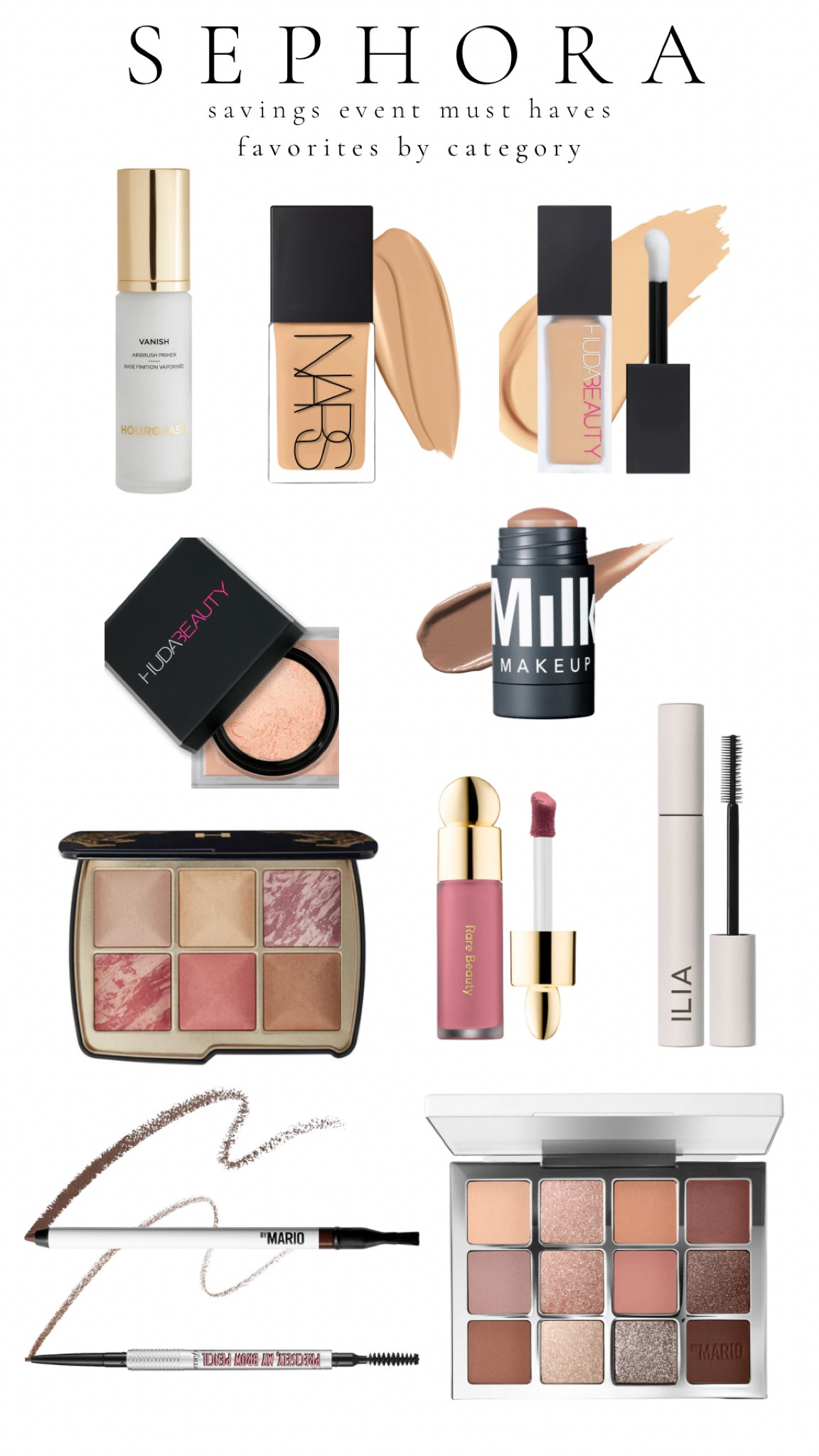 my Sephora sale picks by category 🤍

#LTKfindsunder100 #LTKsalealert #LTKfindsunder50