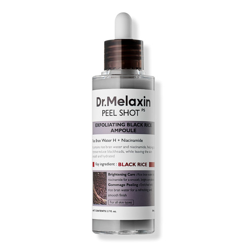 Dr. Melaxin Peel Shot Exfoliating Black Rice Ampoule | Ulta