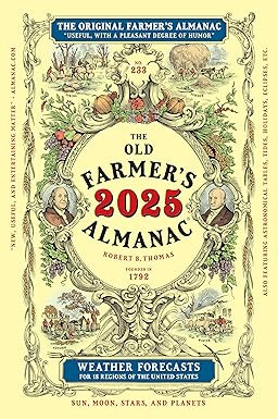 The 2025 Old Farmer's Almanac Trade Edition      Paperback – August 27, 2024 | Amazon (US)