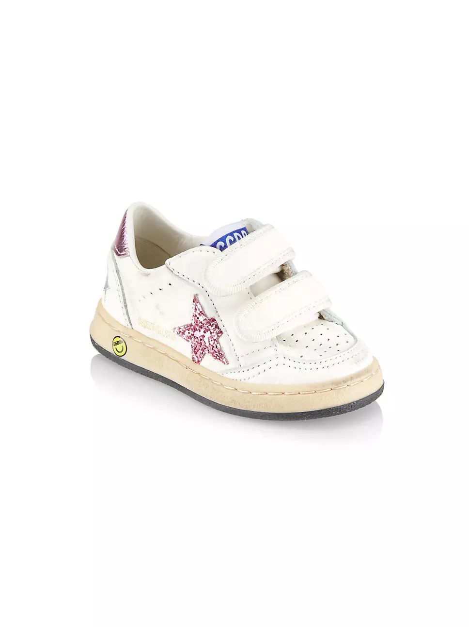 Baby Girl's & Little Girl's Ballstar Glitter Star Sneakers | Saks Fifth Avenue