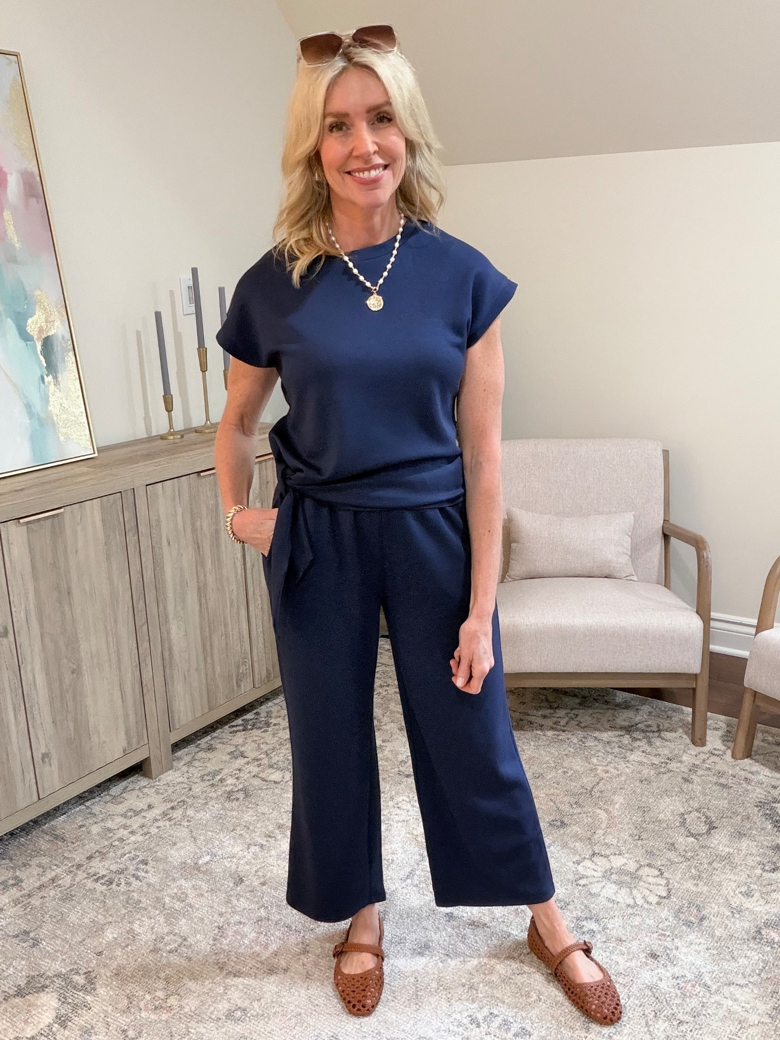 This Amazon comfy two piece set is perfect for travel and elevated enough to wear on vacation and after! It's also wrinkle free and soooo comfy. Fit is true to size and it comes in many colors .

#LTKgrwm #LTKTravel #LTKOver40