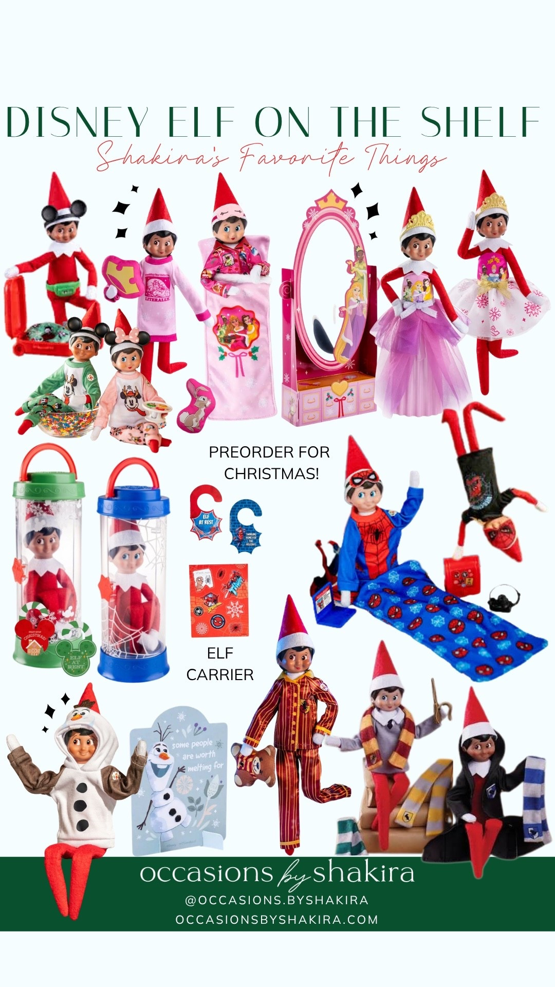 Preorder Disney-themed Elf on the Shelf accessories before they sell out!

#LTKmomlife #LTKKids #LTKSeasonal