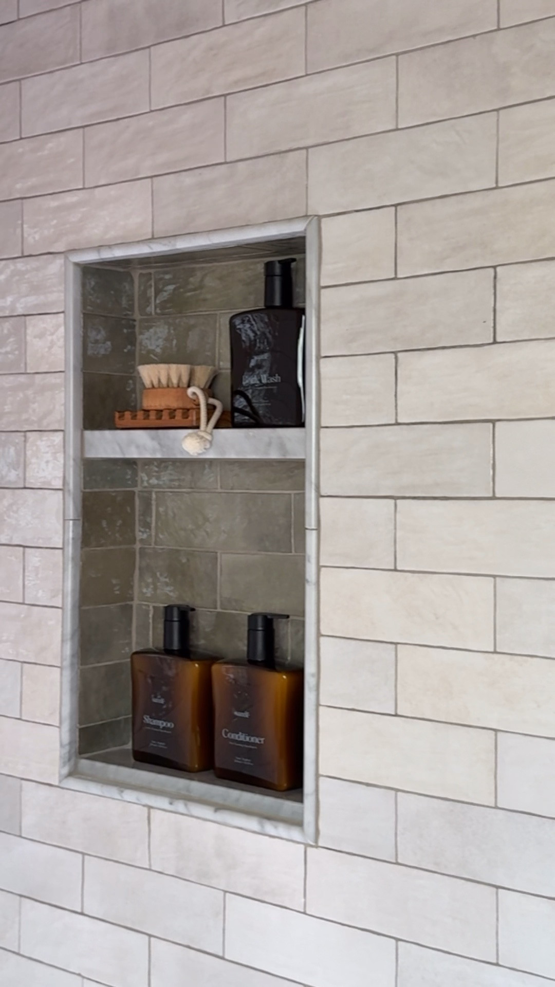 Prettiest shower niche ✨

#LTKHome #LTKBeauty