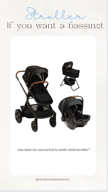Nuna Demi series has infant car seat, infant bassinet, and toddler stroller plus can be converted for additional child. Already have the ultra light weight, baseless Nuna pipa car seat? Get the uppa baby toddler and bassinet stroller and converter 

#LTKfamily #LTKbump #LTKbaby