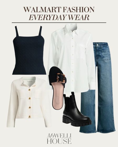 WALMART FASHION: shop everyday wear pieces to build up the perfect capsule wardrobe 

@WALMART #WALMARTPARTNER #WALMARTFASHION 

#LTKstyletip #LTKSpringSale