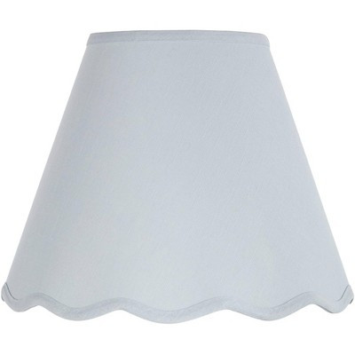 Springcrest Ivette Soft Blue Scallop Empire Shade 6x12x9.5x9 (Spider) | Target