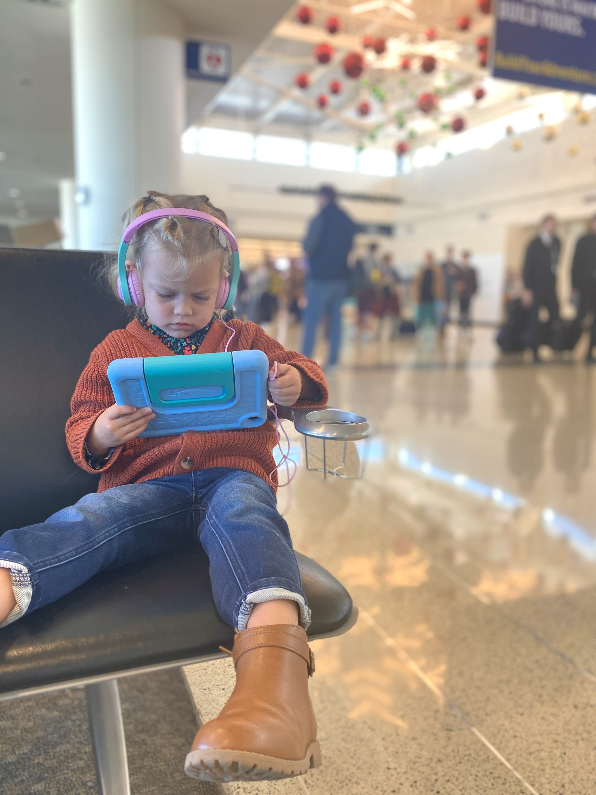 Don't let the other parents (and non-parents) judge you for letting your kids enjoy some tablet time. Especially during travel or other boring times for kids.

We love this Amazon Fire 7 Kids tablet, which has saved many a meltdown. 

 #LTKBaby #LTKKids #LTKFamily