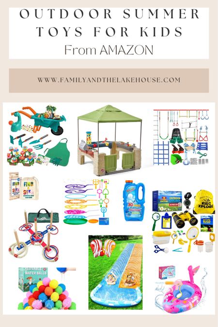 Outdoor Summer Toys for Kids! 😎😎😎

#LTKfamily #LTKSeasonal #LTKkids