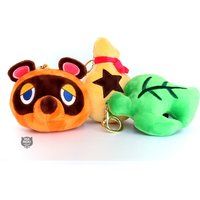 Animal Crossing One Green Leaf Plush Toy Keychain Bag Charm Nintendo Switch Acnh New Horizon Symbol  | Etsy (US)