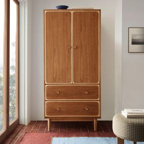 Emma Chamberlain Two-Tone Armoire (32") | West Elm (US)