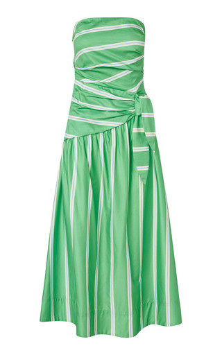 Rene Tie Cotton Maxi Dress | Moda Operandi (Global)