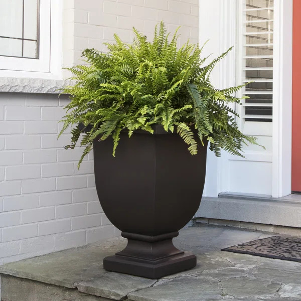 Arvia Self Water Resin Urn Planter | Wayfair North America
