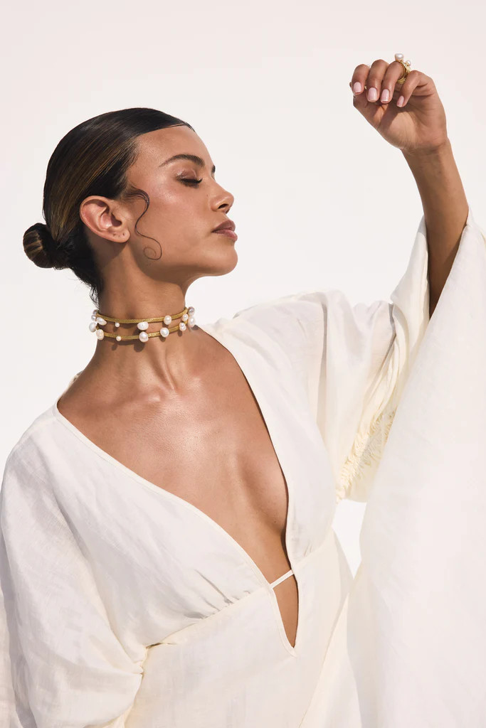 ALVA CHOKER - GOLD | Cult Gaia - US