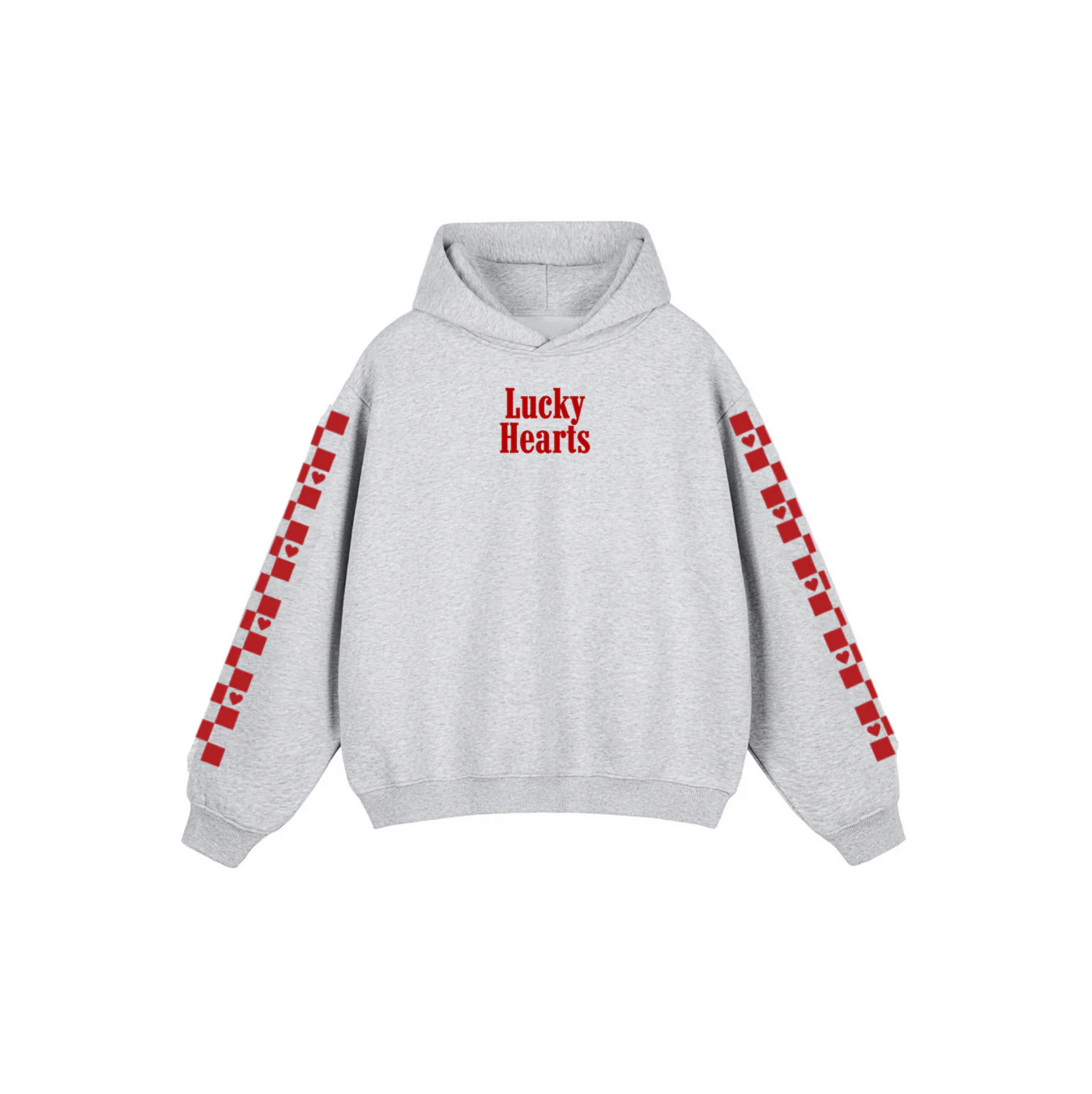 Lucky Hearts Boxy Hoodie | Slater Vintage