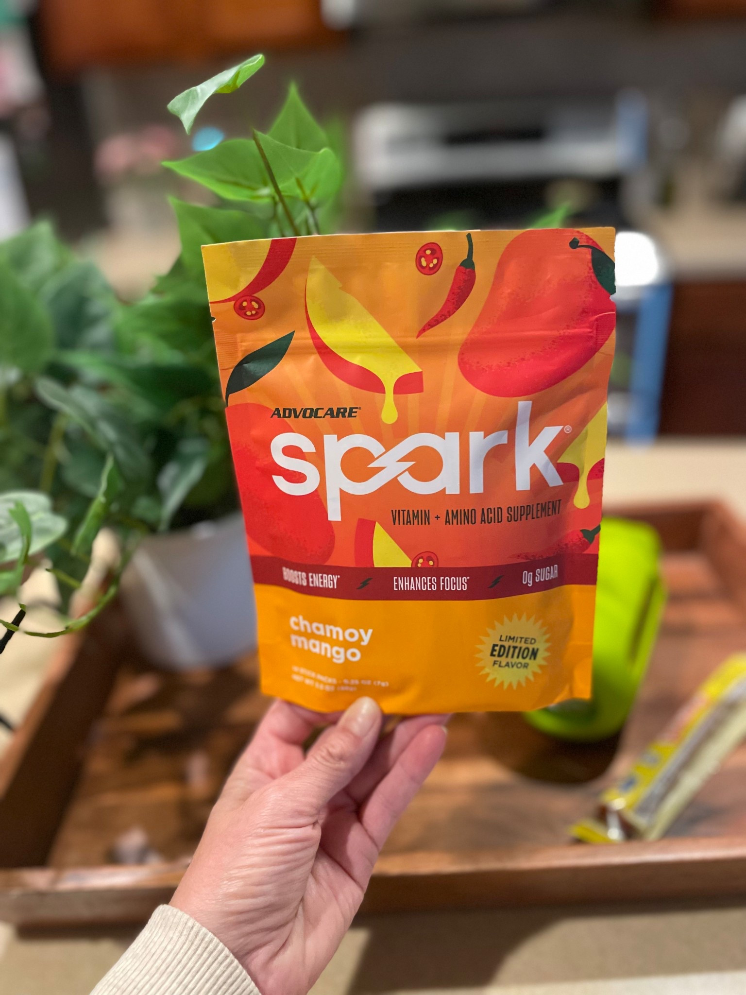 Limited edition Chamoy Mango now available #sponsored Spark energy mix delivers feel-good energy + focus in a bold, 0g sugar energy drink mix with 120 mg caffeine, choline & B vitamins. 


#LTKfitnessgoals #LTKfoodie #LTKActive